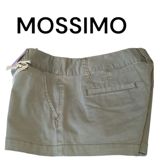 *New*MOSSIMO  Low Rise Military Green Shorts Size 5 - Picture 2 of 14